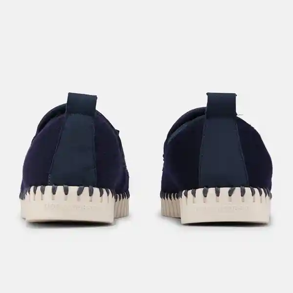 Ilse Jacobsen Tenis Confortables Para Mujer Tulip Ivory Azul 36