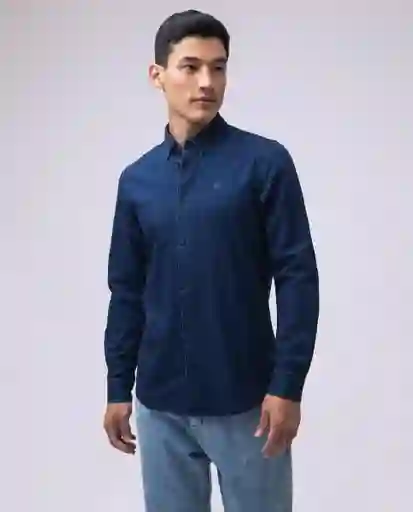 Camisa Hombre Azul Talla XS 810D502 Americanino