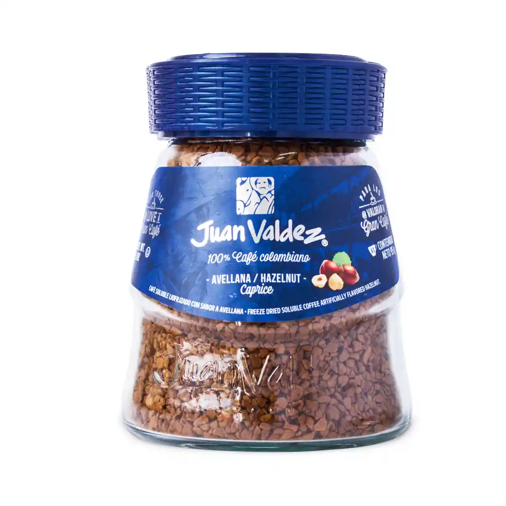 Juan Valdez Café Soluble Liofilizado de Avellana