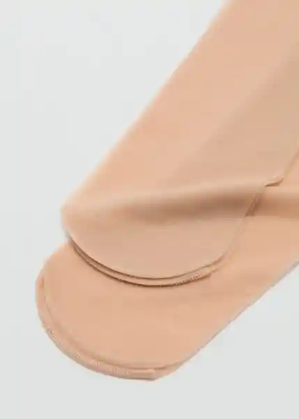 Calcetines Light Beige Talla 99 Mujer Mango