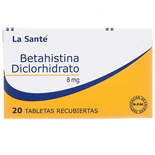 La Sante Betahistina Diclorhidrato (8 mg)