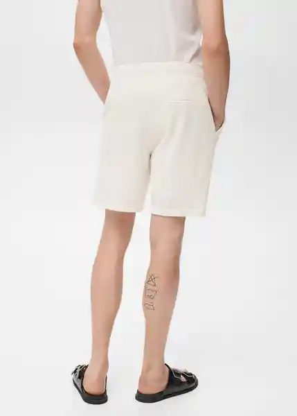 Short Armis Offwhite Talla L Hombre Mango