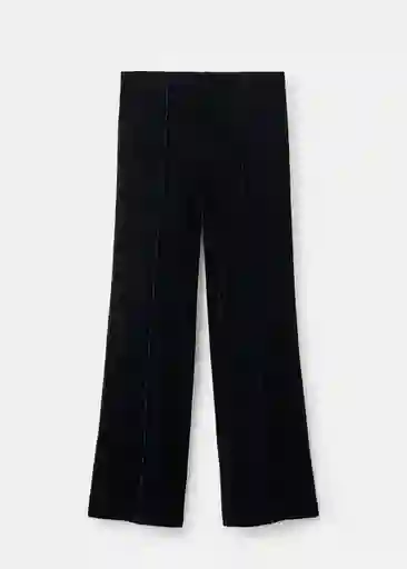 Pantalón Xnara Negro Talla L Mujer Mango