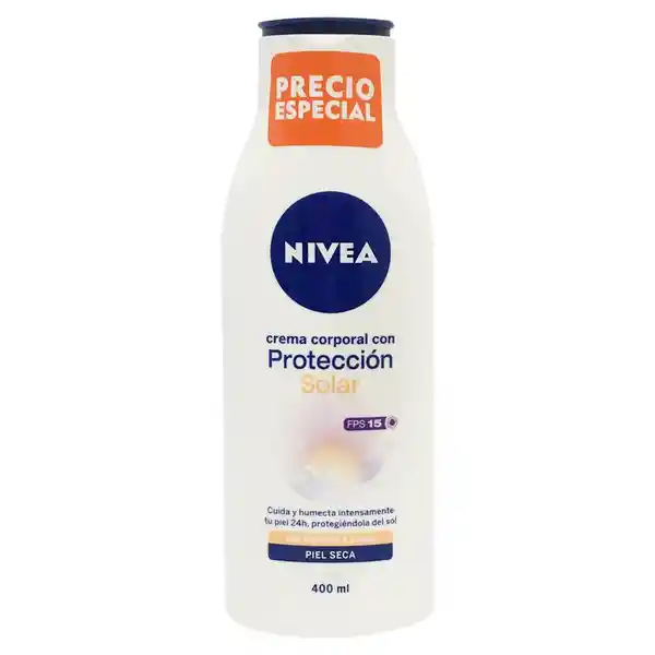 Nivea Crema Corporal Protector Solar Fps15 Piel Seca