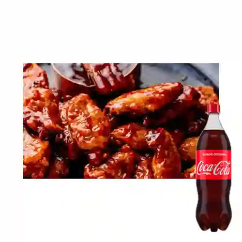 Alitas bbqx24+coca-cola sbr original1.5l