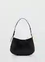 Bolso P Romeo Negro Talla 99 Mujer Mango
