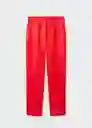 Pantalón Tempoli Coral Talla 26 Mujer Mango