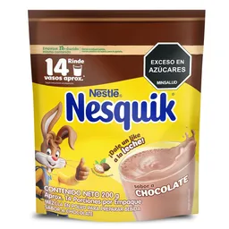 Bebida en polvo NESQUIK sabor a chocolate x 200g