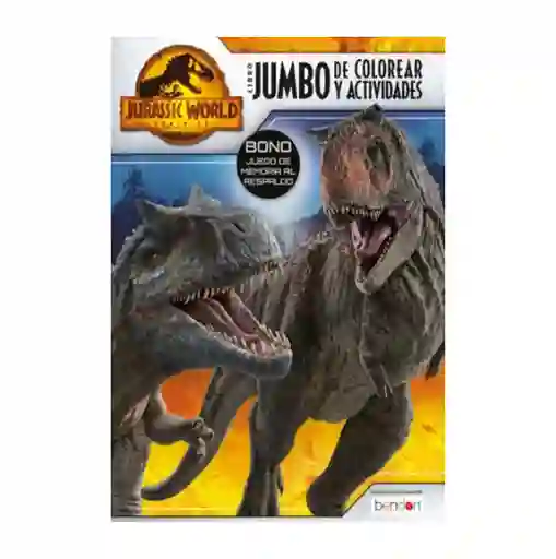 Jurassic World Dominion. Jumbo de Colorear y Actividades