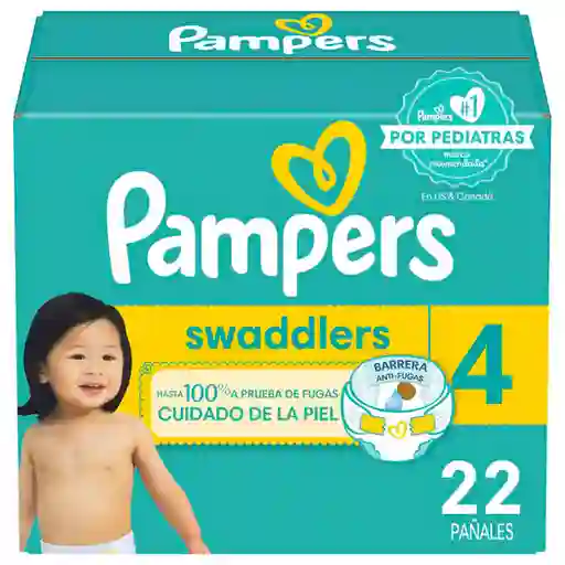 Pampers Pañales Desechables Talla 4