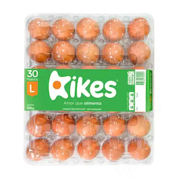 Kikes Amor que alimenta Huevos AA Rojos L