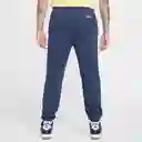 Nike Pantalón Club Ft Cuff Bolt Lifestyle Para Hombre Azul T XL