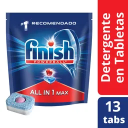 Finish Detergente Lavavajillas en Tabletas