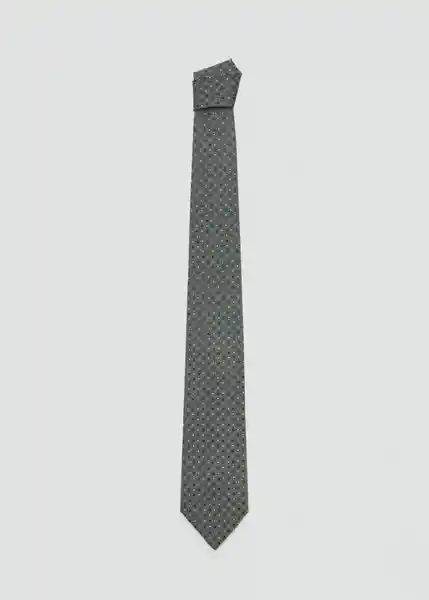 Corbata Dots8 Khaki Hombre Mango