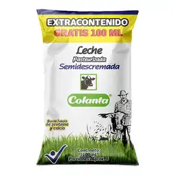 Colanta Leche Semidescremada