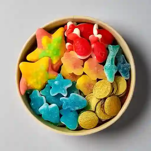 Bowl de Gomitas Ocean Treasure