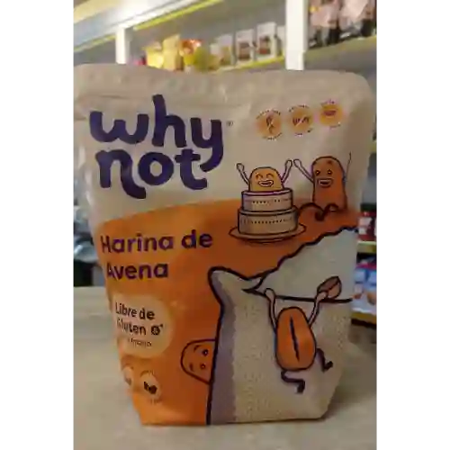 Harina de Avena 1000Gr Whynot Libre de G