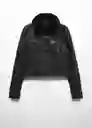 Chaqueta Fer Negro Talla M Mujer Mango