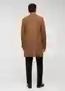 Abrigo Arizona Camel Talla M Hombre Mango
