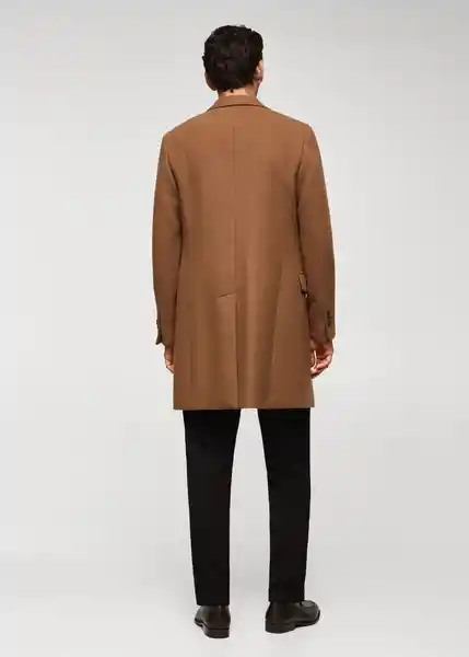 Abrigo Arizona Camel Talla M Hombre Mango