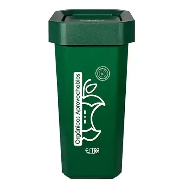 Estra Caneca Ecobins Vaiven Verde 26 L