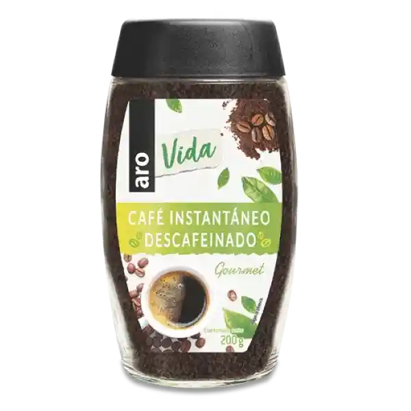 Aro Café Instantáneo Descafeinado Vida