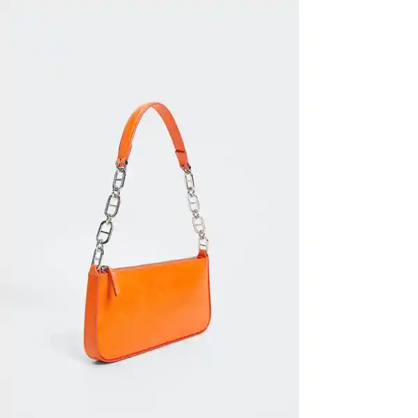 Bolso P Mandy Naranja Talla 99 Mujer Mango