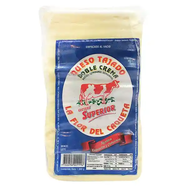 Inversiones Fasulac Queso Tajado