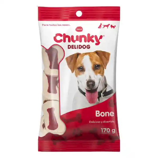 Chunky Delidog Bone Snacks para Perros 