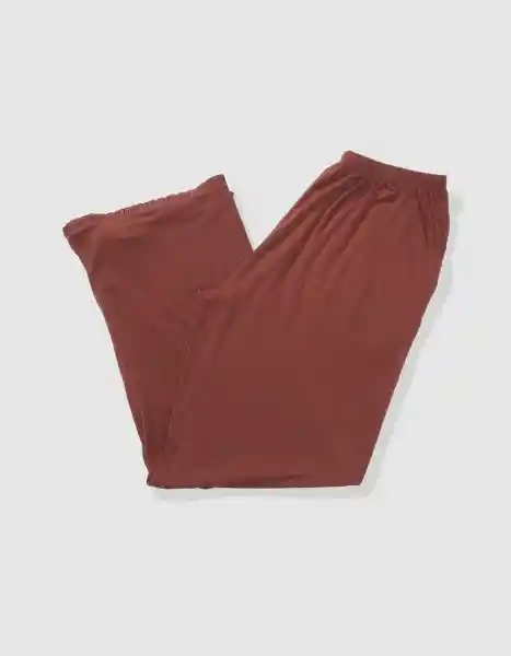 Pijama Aerie Vinotinto Talla Small 1855677 American Eagle