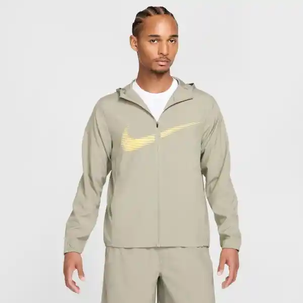 Nike Buzo Hoodie Hombre Verde Talla S