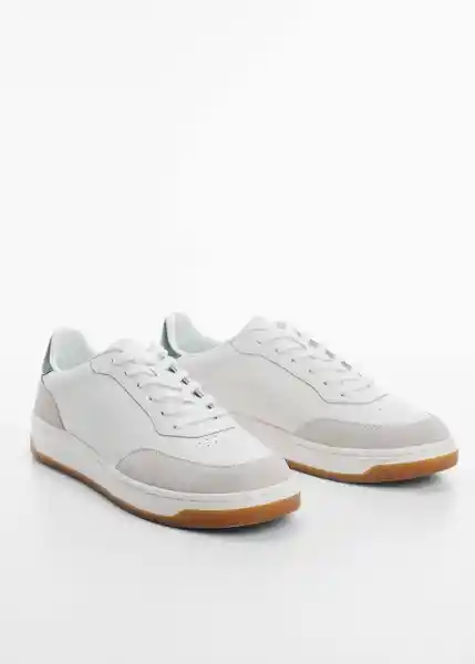Zapatos Deportiva Maxim Blanco Talla 44 Hombre Mango