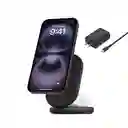 Belkin Base de Carga Inalámbrica 2 en 1 Con Qi2 Negro