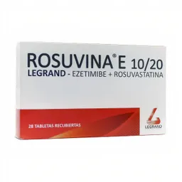 Rosuvina E 10/20 X 28 Tabletas Recubiertas