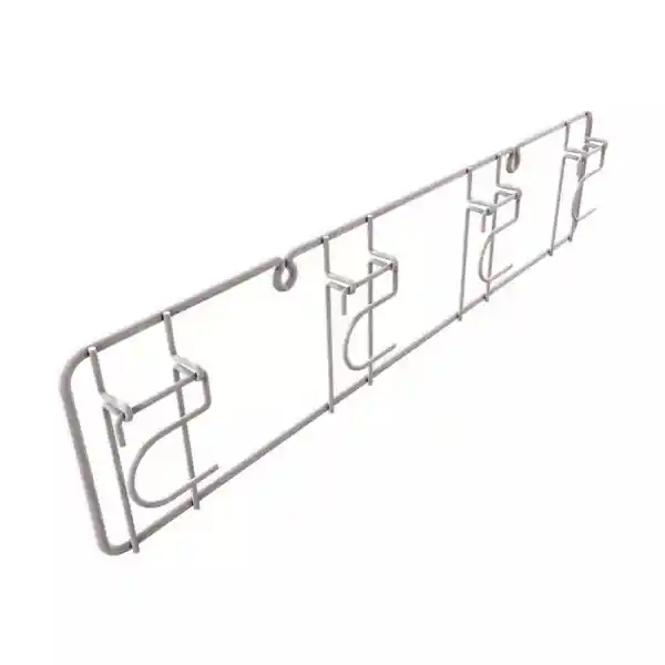 Confort Organizador Escobas Pc 5622 4 Divisiones