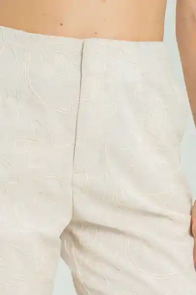 Short Malva Color Beige Medio Talla 12 Ragged