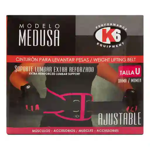 K6 Performancecinturon Crossfit Fitness Para Mujer