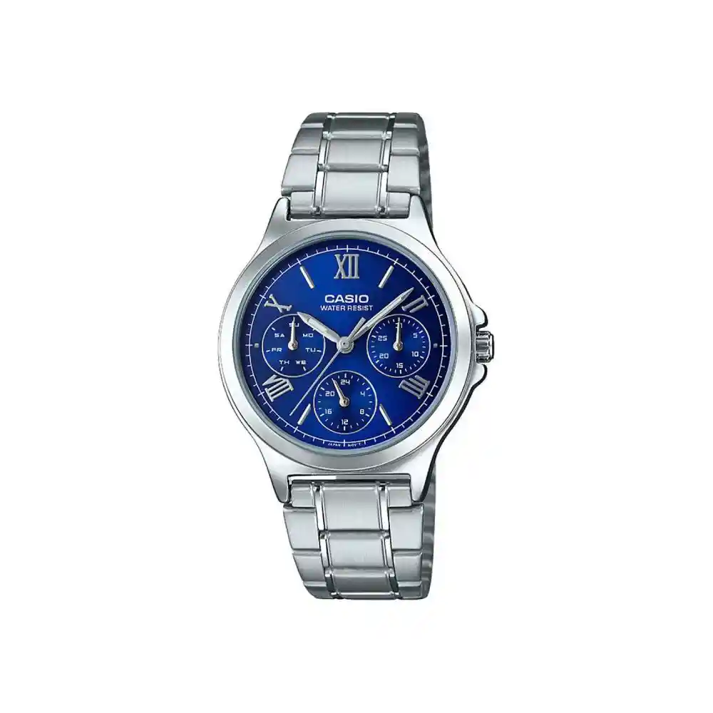 Reloj Casio Referencia Ltp-V300D-2A2 Para Dama Original Y Elegante