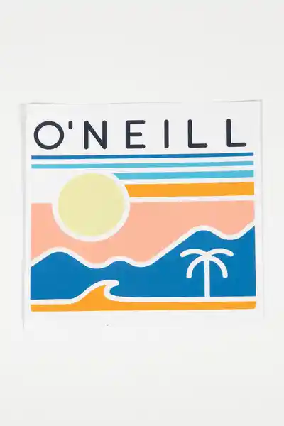 ONeill Sticker Cuadrado Heater Blanco Talla Única