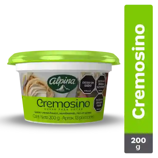 Cremosino Queso Alpina Vaso 200 g