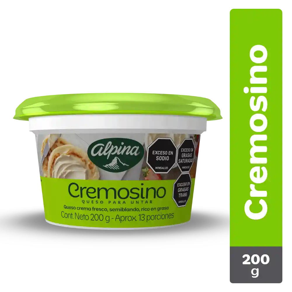 Cremosino Queso Alpina Vaso 200 g