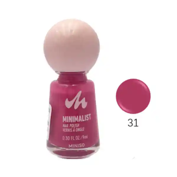 Esmalte de Uñas a Base de Aceite Serie Minimalist 31 Miniso