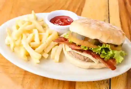 Combo de Hamburguesa de Res