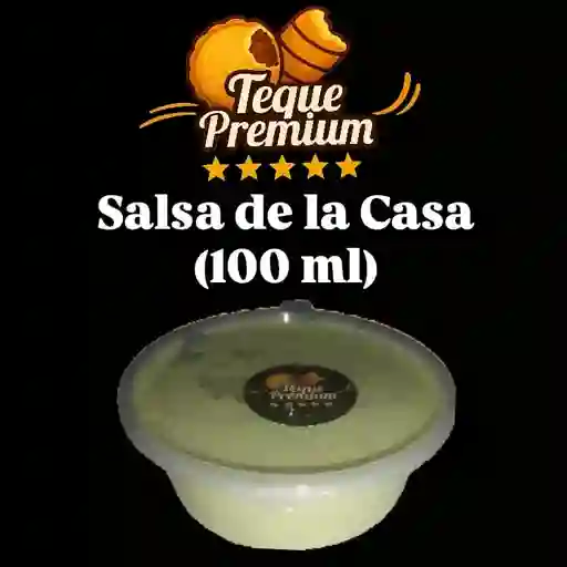 Salsa artesanal de la casa.