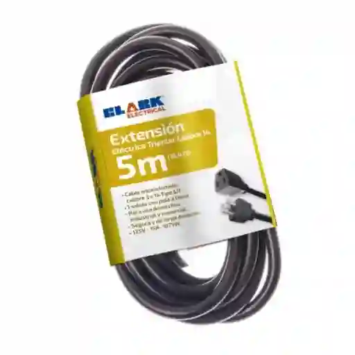 Clark Extensión Tripolar 1875W Encauche 5 m 012779