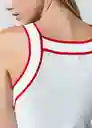 Esqueleto Tejido Mujer Crudo Puro Claro Talla S 082G026 Naf Naf