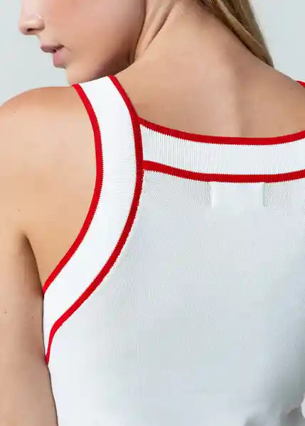 Esqueleto Tejido Mujer Crudo Puro Claro Talla S 082G026 Naf Naf