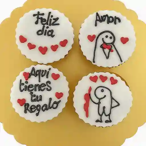 Caja de cupcakes regalo