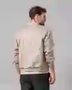 Chaqueta Hombre Beige Bosque Medio Talla M 02816 Rifle