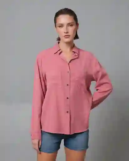 Camisa Mujer Rosa Talla S 219G013_ROS181436 Rifle